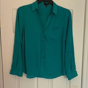 The Limited Turquoise Button-Down Shirt